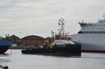 Der Schlepper Sea Foxtrot im Hafen von Oskarshamn am 29.05.2012.