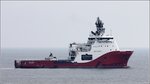 Die 2010 gebaute SIEM GARNET (IMO 9442431) liegt am 21.08.2016 vor Sassnitz. Sie wird als Offshore-Hilfsschiff und Schlepper genutzt, ist 91 m lang und 22 m breit. Sie bietet bis zu 60 Personen Wohnraum. Die Maschinenleistung beträgt 20.880 kW und der Pfahlzug 282 t. Heimathafen ist Kristiansand (Norwegen).