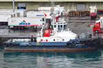 Schlepper V.B. CANARIAS  (IMO: 9289271) am 11.02.2017 im Hafen von Santa Cruz de Tenerife 