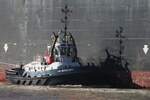 Schlepper VB MERCURY (IMO 9597367); Eigner/Betreiber: Boluda; Datum: 18.03.2026; Aufnahmeort: Elbe/Hafen Hamburg, Deutschland.
