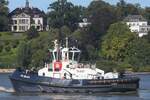 Schlepper VB BEAR (IMO 9701982); Eigner/Betreiber: Boluda/L&R; Datum: 22.09.2026; Aufnahmeort: Elbe/Hafen Hamburg, Deutschland.
