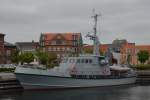 MHV 807 JUPITER, ein SARS_Marineschiff aus Dänemark, gesehen am 15.06.2014  in Thisted.