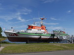 SAR Seenotkreuzer ARWED EMMINGHAUS der DGzRS (ex Hannes b Hafstein 2188), zu besichtigen im Hafen Burgstaaken auf Fehmarn; 25.08.2016      