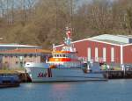 SAR Kreuzer  Harro Koebke  am 04.04.15 in Sassnitz