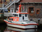 Das 10m lange SAR Boot HERTHA JEEP am 25.10.19 in Stralsund