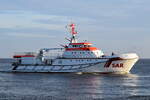 HERMAN MARWEDE , SAR , IMO 9282601 , Baujahr 2003 , 46 x 10.6 m , 09.11.2021 , Cuxhaven