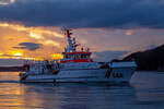 Seenotrettungskreuzer HARRO KOEBKE (IMO 9606625) vor Sassnitz. - 16.11.2025
