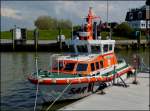 Seenotrettungsboot  NEUHARLINGERSIEL  gesehen in Neuharlingersiel am 09.05.2012.