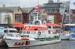 Die Vormann Jantzen Flagge:Deutschland Länge:24.0m Breite:6.0m im Hafen von Warnemünde am 09.07.16