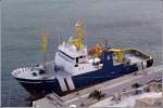 Die ROMULUS liegt am 21.03.2009 im Grand Harbour von Valletta. Leider habe ich keine Infos zum Schiff gefunden. Ich tippe auf ein Offshore-Hilfsschiff oder ein Fischereifahrzeug.
