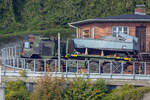 USV Seetaube (Drohnenboot) Abtransport per Sra�e im Hafen Sassnitz. - 30.09.2026
