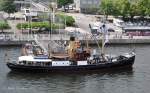 Tonnenleger  Bussard , am 26.06.2010 (Kieler Woche) an der Museumsbrcke in Kiel.