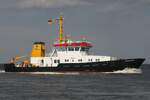 Vermessungsschiff GRIMMERSH�RN (IMO 9586174); Datum: 15.09.2026; Aufnahmeort: Elbe/Cuxhaven, Deutschland.