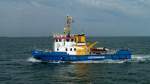 MS  ODIN , Küstenwache auf der Fahrt von Dagebüll in die Nordsee. Foto:Mai 2014