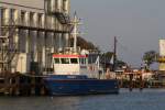 10.10.2014 - Fischereiaufsicht - Boot  Goldbutt  im Stadthafen Sassnitz.