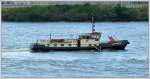 Das Peilschiff  DEEPENSCHRIEWER II  auf der Elbe vor dem Khlbrand am 30.06.08