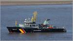 Das 2008 gebaute Fischereischutzboot SEEFALKE (IMO 9421233) der Bundesanstalt für Landwirtschaft und Ernährung steuert mal wieder Bremerhaven an. Es ist 72,73 m lang und 12,50 m breit, hat eine GT/BRZ von 1.981 und eine DWT von 470 t. Heimathafen ist Cuxhaven. Die SEEFALKE gehört zum deutschen Koordinierungsverbund Küstenwache. 26.02.2021