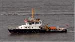 Das Seezeichenschiff ALTE WESER des WSA Bremerhaven kommt am 20.08.2010 vom Arbeitseinsatz zurck. Siehe auch Bild ID 8707 mit Daten zum Schiff.