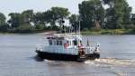 Die Nadir am 15.08.2013 auf der Weser vor Elsfleth.