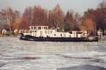 Eisbrecher Oderberg vom WSA Eberswalde auf dem Weg nach Berlin 2010.