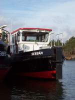 Eisbrecher Seebr WSA Magdeburg im Abz.Niegrip fit fr den Winter.