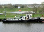 Eisbrecher Seeadler (05033800 , 21,81 x 5,10m) am 07.04.2016 im Elbe-Lübeck-Kanal vor der Schleuse Lauenburg/Elbe liegend.