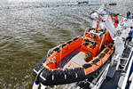 KLAAS OHM (Tochterboot des Zollboots HELGOLAND). Anlässlich des Tags des Zolls (02.09.2017) war  Open Ship  auf dem im Hafen von Hamburg liegenden Zollboot HELGOLAND. 
