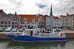 Zollboot HOLNIS am 11.7.2019 in Lübeck