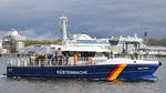 Zollboot GELTING am 3.10.2019 auf der Kieler Förde.