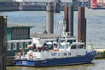 Zollboot ERICUS am 26.05.2020 an der Überseebrücke im Hafen von Hamburg