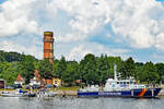 Zollboot PRIWALL am 26.06.2022 in Lübeck-Travemünde