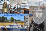 Zollboot PRIWALL am 15.07.2023 in Neustadt / Holstein (Tag der Küstenwache, Open Ship)