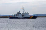 Die HIDDENSEE (IMO 8632213) des Zoll’s im Sassnitzer Hafen. - 27.08.2025

