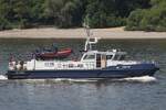 Zollschiff ERICUS (ENI 05115880); Eigner/Betreiber: Zoll; Datum: 17.06.2026; Aufnahmeort: Elbe/Hafen Hamburg, Deutschland.