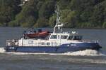 Zollschiff ERICUS (ENI 05115880); Eigner/Betreiber: Zoll; Datum: 22.09.2026; Aufnahmeort: Elbe/Hafen Hamburg, Deutschland.