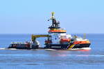 NEUWERK , Umweltschutzschiff , IMO  9143984 , 78.91 x 18 m , Baujahr 1998 , Cuxhaven , 18.04.2022