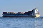 IDA RAMBOW , Feederschiff , IMO 9354478 , Baujahr 2007 , 149.14 x 22.74 m ,  1.421 TEU , Cuxhaven - Alte Liebe , 06.04.2025 ,