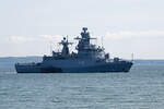 Korvette MAGDEBURG F 261 vor Sassnitz. - 13.05.2025