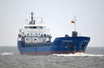 BERTHOLD K. IMO-Nummer:9374715 Flagge:Niederlande Länge:90.0m Breite:15.0m Baujahr:2008 Bauwerft:Chowgule&Company,Loutulim Indien vor Cuxhaven am 17.07.25