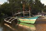 Traditionelles Fischerboot MIAJOY (PPC-005-0726); Eigner/Betreiber: unbekannt/privat; Aufnahmeort: Sulusea (Pacific Ocean), Puerto Princesa, Insel Palawan, Philippinen; Datum: 05.11.2012; Info: Fast alle kleinen (Fischer)boote auf den Philippinen sin ...