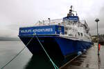 Das 28m lange Wahlbeobachtungsboot LILJA am 29.05.25 in Akureyri.