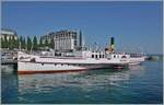 Bei der Ankunft in Neuchâtel entdeckte ich das wunderschöne Dampfschiff D/S 'Neuchâtel:  
Das Dampfschiff 'Neuchâtel' wurde 1912 gebaut. Es dampfte bis 1969 und wurde anschliessend als Schiffsrestaurant im Hafen von Neuchâte ...