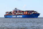 XIN TIAN JIN , Containerschiff , IMO 9234343 , Baujahr 2003 , 279.9 x 40.3 m , 	5668 TEU , Cuxhaven , 22.04.2022