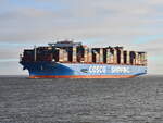 COSCO SHIPPING STAR , Containerschiff , IMO 9795658 , Baujahr 2019 , 399.9 x 58.6 m , 21237 TEU , Cuxhaven , Alte Liebe , 27.12.2025