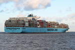 Maersk Gibraltar , Containerschiff , IMO 9739692 , Baujahr 2016 , 336.96 × 48.32m , 10100 TEU , Cuxhaven , 13.05.2019