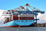 MAJESTIC MAERSK , Containerschiff , IMO 9619919 , Baujahr 2013 , 18270 TEU , 399 × 59m , 28.10.2019 , Bremerhaven