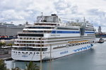 LAS PALMAS DE GRAN CANARIA (Provinz Las Palmas), 20.03.2016, Kreuzfahrtschiff AIDAsol im Hafen -- Baujahr: 2011 / Flagge: Italien / IMO/MMSI: 9490040/247302900