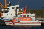 . Seenot Rettungsschiff  ELLI HOFFMANN-RÖSER  im Hafen Baltrum. Gebaut 2004 von der Lürssen-Werft in Bardenfleth.  06.10.2014