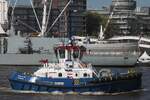Schlepper FAIRPLAY-99 (IMO 1093614 ); Datum: 07.05.2026; Aufnahmeort: Elbe/Hafen Hamburg, Deutschland. Das Bild entstand anl�sslich des 837. Hafengeburtstages.