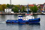 FAIRPLAY  XVII , Schlepper , IMO 8918590 , Baujahr 1990 , 29 x 10 m , Rostock-Warnem�nde